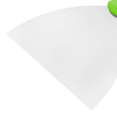 Шпательная лопатка из нержавеющей стали, 150 мм, пластмассовая ручка Сибртех