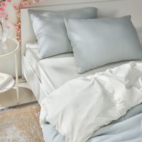 PROVANCE Фрэя Комплект постельного белья 1,5 (4 предмета), микросатин, серый