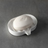 VETTA Мыльница со стоком воды "WHITE", 13x10x2,5 см, ПЭТ