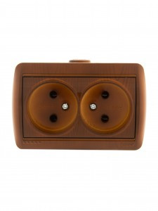 Lezard Ната роз. ОУ 2 мест. 16А сосна (керамика, корпус PC) 710-0800-128