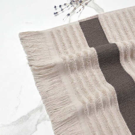 PROVANCE Хейзел Полотенце махровое, 100% хлопок, 50х90см, 500гр/м, бежевый