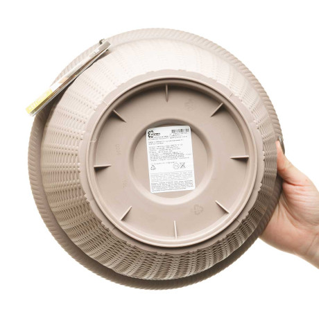 Кашпо "InGreen Rattan" 6/10л Французский платан х12