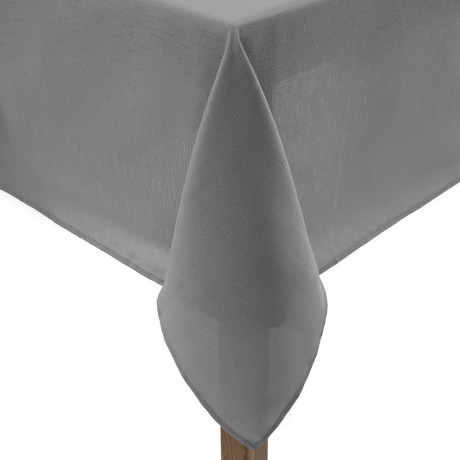 PROVANCE Бейкери Скатерть текстильная 110х140см лён с водоотталкивающей пропиткой, 100% пэ, серый
