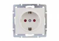 Lezard RAIN мех. роз. СУ 1 мест. бел. керамика, шторки (корпус PC) 703-0288-124