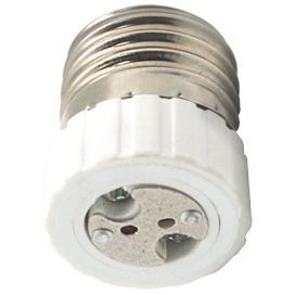 Ecola патрон-переходник с цоколя E27 на MR16 Белый A7G16WEAY (12!)