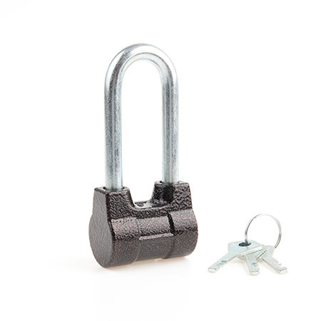 Замок вис ВС2-4-01 (Длинная! дужка, силуминовый корпус) Зенит  \30