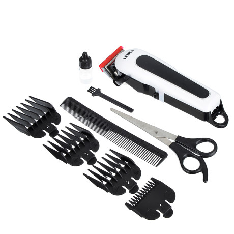 LEBEN Машинка для стрижки аккумуляторная, 3,7 В Li-Ion 2200 мАч, 220 В, 50Гц, 0.8 А 4 Вт