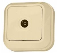 Makel роз. TV ОУ 1 мест. крем. (RG6) 45207