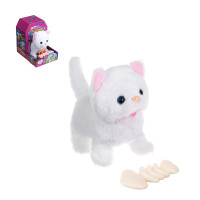 ИГРОЛЕНД Питомец интерактивный с вкусняшкой, 2хАА, ABS, полиэстер, 13х18х18 см