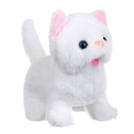 ИГРОЛЕНД Питомец интерактивный с вкусняшкой, 2хАА, ABS, полиэстер, 13х18х18 см