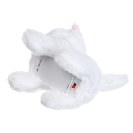 ИГРОЛЕНД Питомец интерактивный с вкусняшкой, 2хАА, ABS, полиэстер, 13х18х18 см