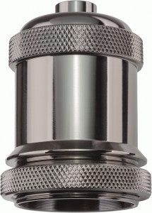 Navigator патрон электрический  NLH-V01-005-E27 подвес.метал. черный хром 61517