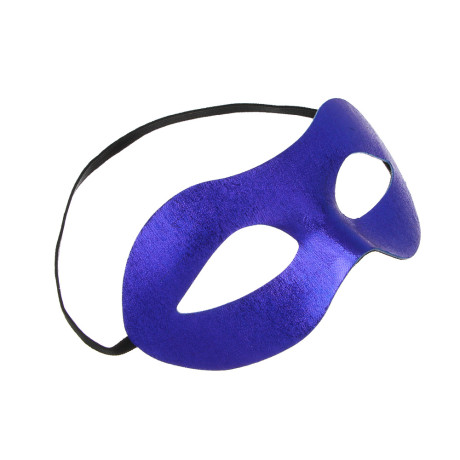 СНОУ БУМ Маска новогодняя блестящая, 19х8см, пластик, 6 цветов