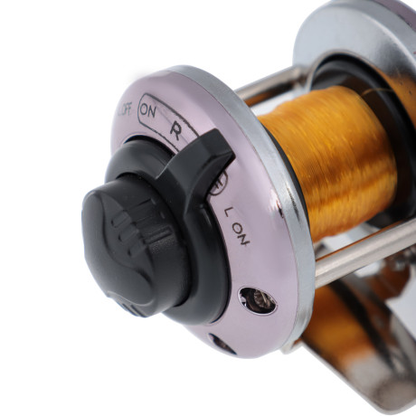 AZOR FISHING Катушка MT-100 мультипликаторная c леской 0,28мм, металл