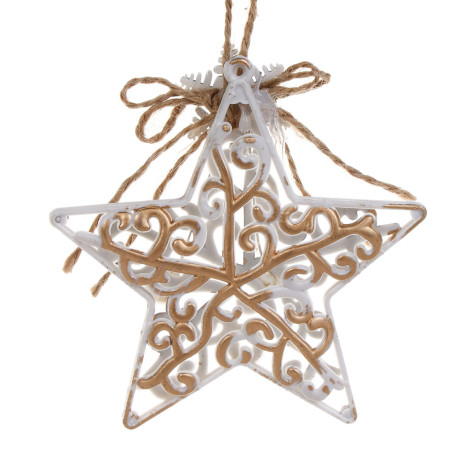 СНОУ БУМ Звезда, 9,5см, пластик, 26-631