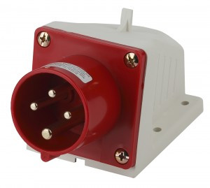 ЭРА силовая вилка CEE стационарная 514 3P+РЕ 16А 380В IP44 (10/60/960) 0109