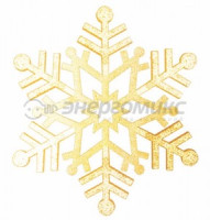 &quot;Фигура елочная &quot;Снежинка резная&quot;, 81 см, цвет золотой502-381 Neon Night