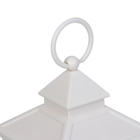 Светильник - камин декоративный LED тм СНОУ БУМ, 10,5x10,5x20см, PP, акрил, 3xААА, 1 режим