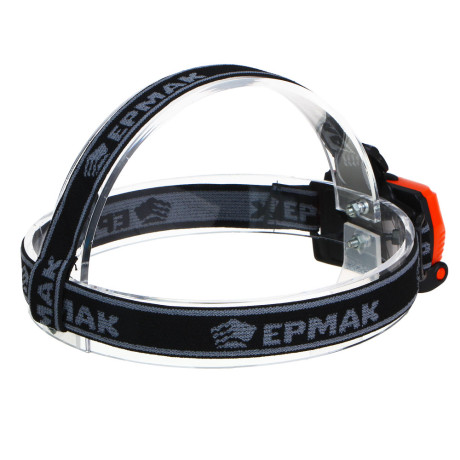 ЕРМАК Фонарь налобный, 1 COB, 200мАч, USB, 8х4см, пластик, 3 режима