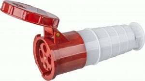 Navigator розетка силовая CEE (разъем) NCA-SR234-63-380 переносная 63А 3P+PE IP54, 14310