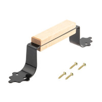 Ручка-скоба РС-100-Пл с Деревян. накладками (Плоская) Н.Новгород  \150