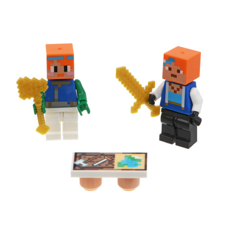 ИГРОЛЕНД Конструктор "Квадратный мир", 17х4х12 см, ABS, 8 видов