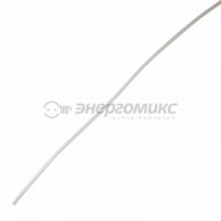 REXANT термоусадка трубка ТУТ клеевая 9,0/3,0мм (3:1) 1м прозрачная, уп. 10!!!, 26-9009