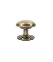 Ручка мебельная 2881 металл гриб, цвет золото