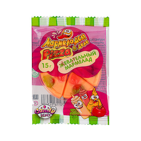 Мармелад жевательный "Мармеладсы в деле PIZZA", 15 г