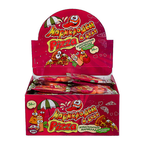 Мармелад жевательный "Мармеладсы в деле PIZZA", 15 г