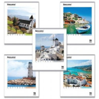 Тетрадь 96л. BRAUBERG &quot;Pro&quot; клетка, Каникулы (5 видов), офсет60г/м, обл.мел.карт. Vacation 401847