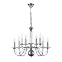 LUMION 8034/10 CLASSI LN25 хром, мет./стекло Люстра Е14 10x40W 220V INCANTO