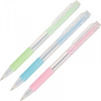 Ручка шариковая автомат. Attache Акварель0,4,син,масл,манж,ассOG-5222 Арт.1565931