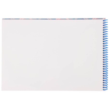 Альбом для рисования A4 40л., офсет 100г/м2, обл.картон, спираль, микс