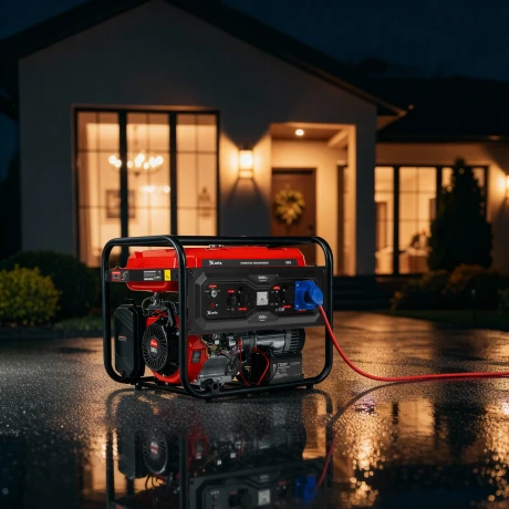 Генератор бензиновый RS-7000E, 6 кВт, 230В, электростартер MTX