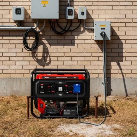 Генератор бензиновый RS-7000E, 6 кВт, 230В, электростартер MTX