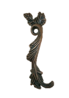 Ручка-скоба на шурупах 85мм, бронза