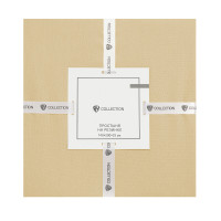 BY COLLECTION Простыня на резинке 140х200х25см, 100% хлопок, песочный