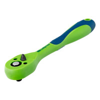 Ключ-трещотка 1/4&quot;, CrV, 72 зуба, с быстрым сбросом Сибртех