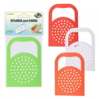 Крышка д/слива, 12,5*8,5см (кратность 12шт!!!) цена за шт, пластик МТ76-19 Мультидом