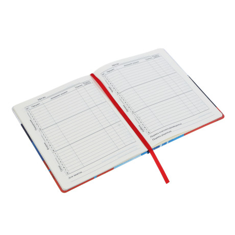 BY Русские Супергерои Дневник шк., А5+ (20,8x16,5см), 48л., тв.обл.с порол., иск.кожа, "Пересвет"