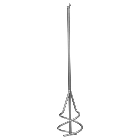 Миксер для строительных смесей, 80х8х400мм, шестигранный хвостовик Сибртех