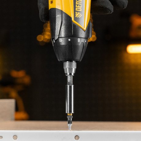 Бита PH2х25, сталь S2, шестигранный профиль, 10 шт. Е 6,3 Denzel