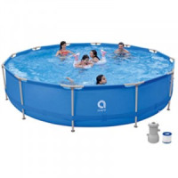 Бассейн круглый со стальным каркасом Avenli 4.20м*84м 17800