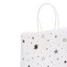 Пакет подарочный с кручеными ручками L 24x10,5x32 см, "Звездочки"