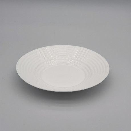 MILLIMI Бароло Тарелка суповая 21,5см белая опаловое стекло