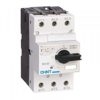 CHINT автоматический выкл. защиты двигателя NS2-80 48-65А с поворотной ручкой (R) 279724