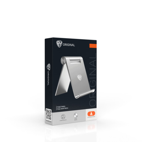 BY Подставка под смартфон, планшет складная, регулировка угла, 92x75x20мм, металлическая