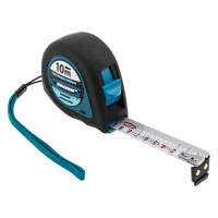 Рулетка &quot;Ergonomisch&quot;,10 м x 25 мм,магнитный обрезиненный зацеп Gross