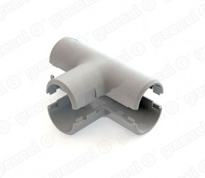 GREENEL Тройник разъемный для жестких труб D20мм (уп.10шт, цена за шт) GE50171